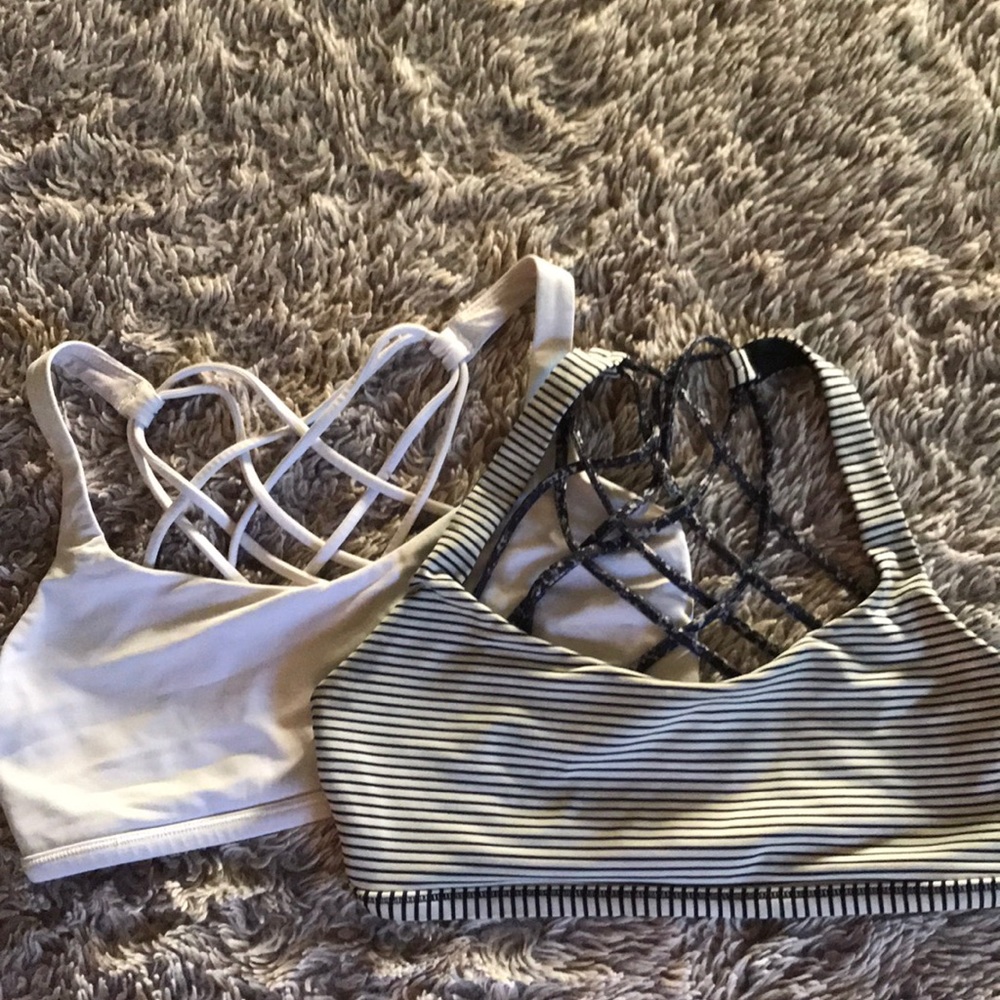 Sports Bras S/M Both size 6